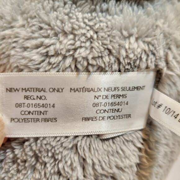 Gray Bunny Rabbit Plush Stuffed Animal 18" Holding Carrot Animal Adventure - Picture 12 of 16